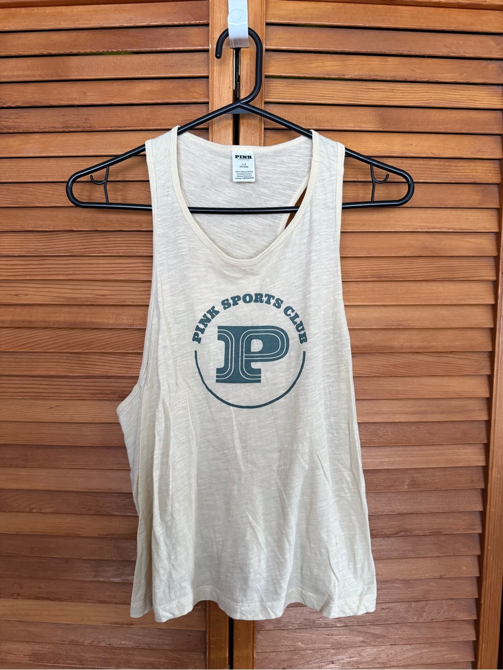 PINK Sports Club Logo Tank Top